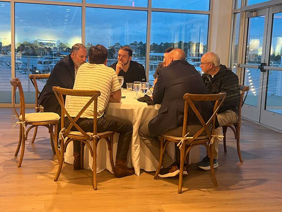 Photo of 2026 Workshop dinner.